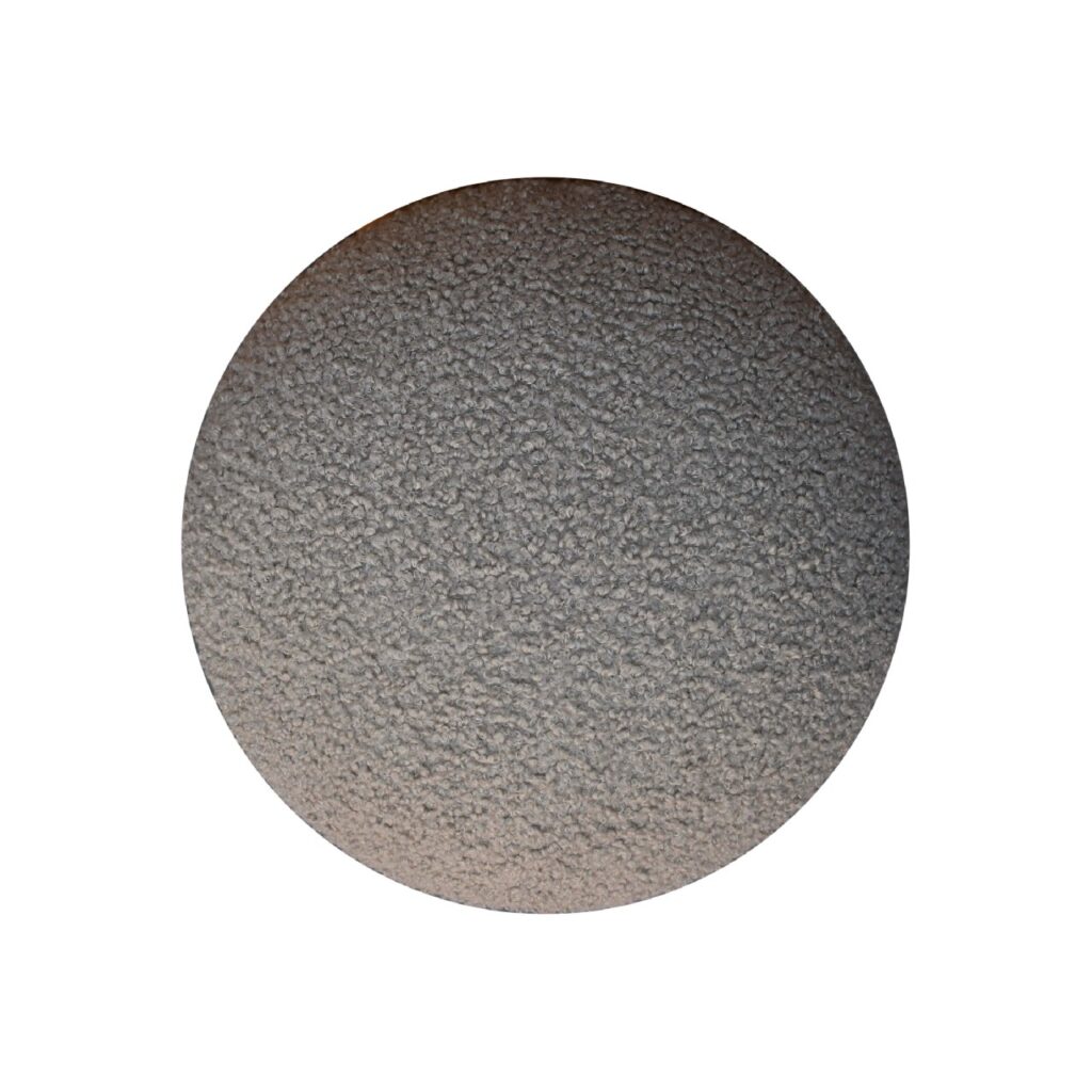 Mud Boucle Mushroom Footstool - Image 6