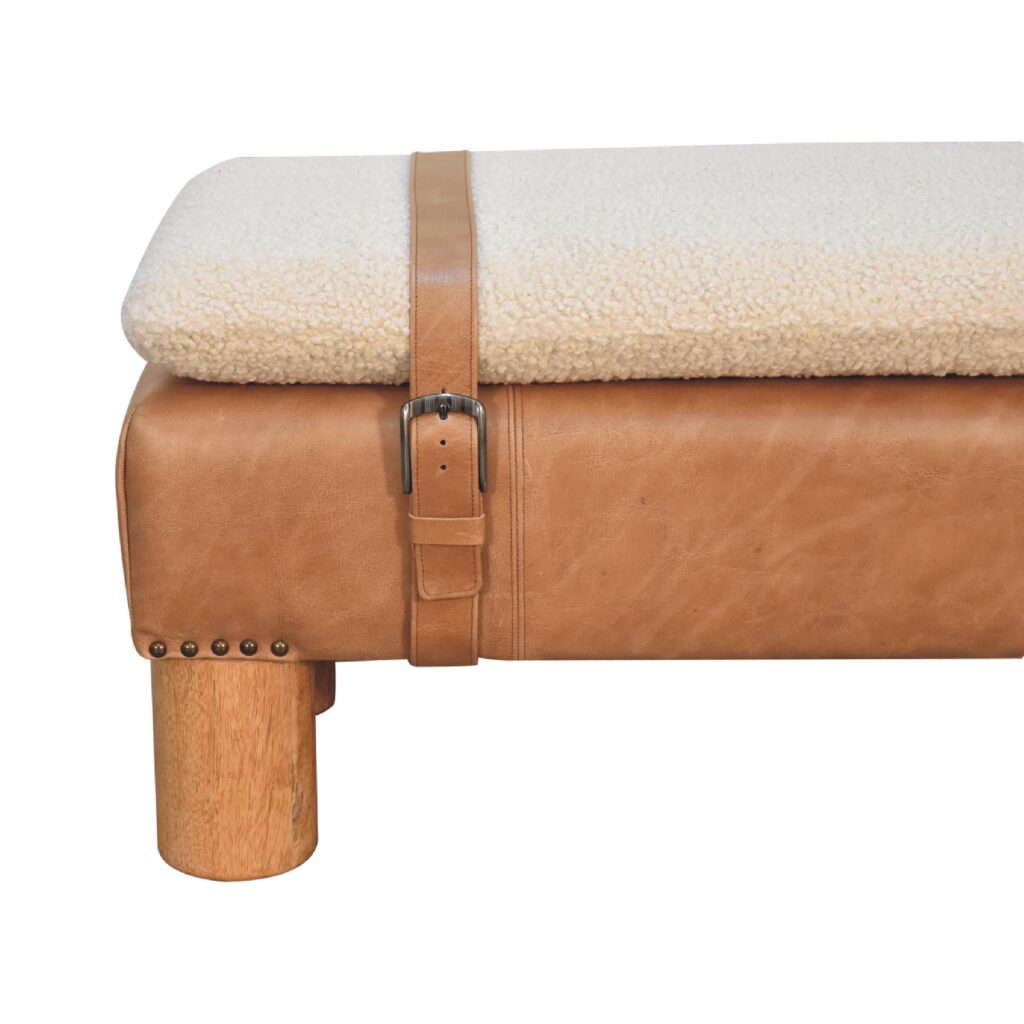 Strapped Cyclinder Bench - Image 5