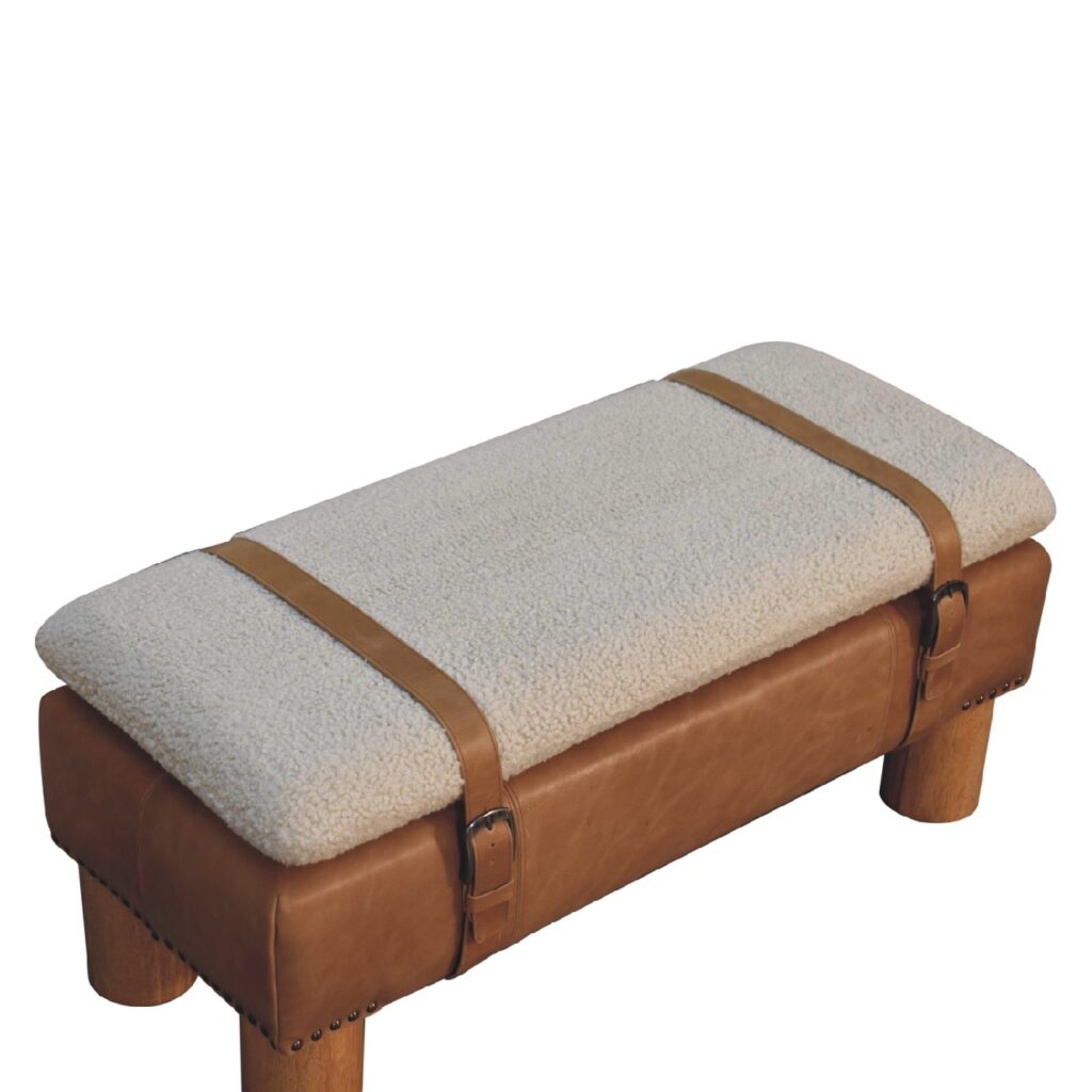 Strapped Cyclinder Bench - Image 6