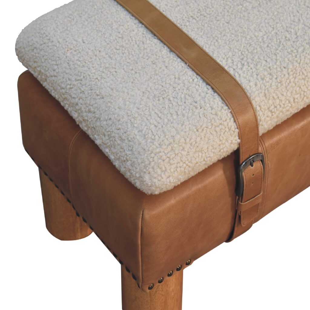 Strapped Cyclinder Bench - Image 7