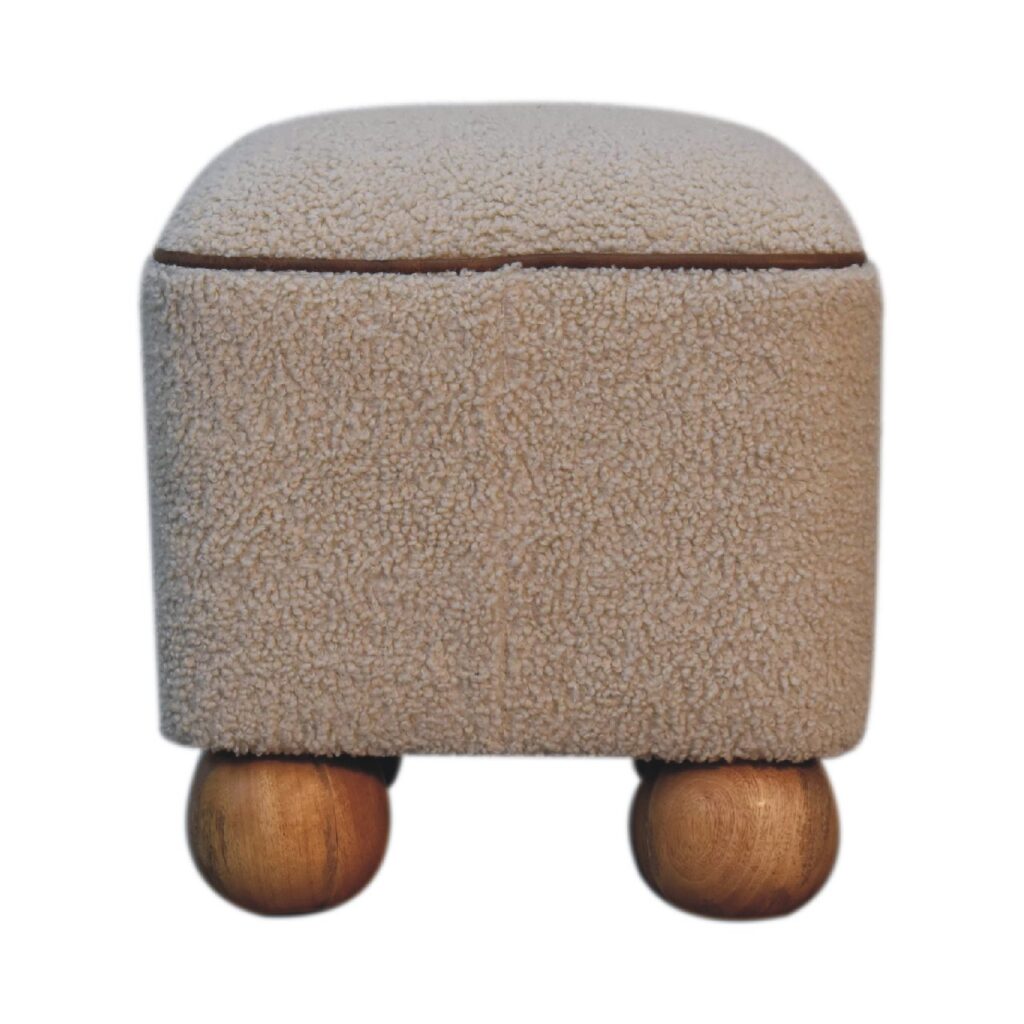 Serenity Footstool with Ball Feet - Image 2