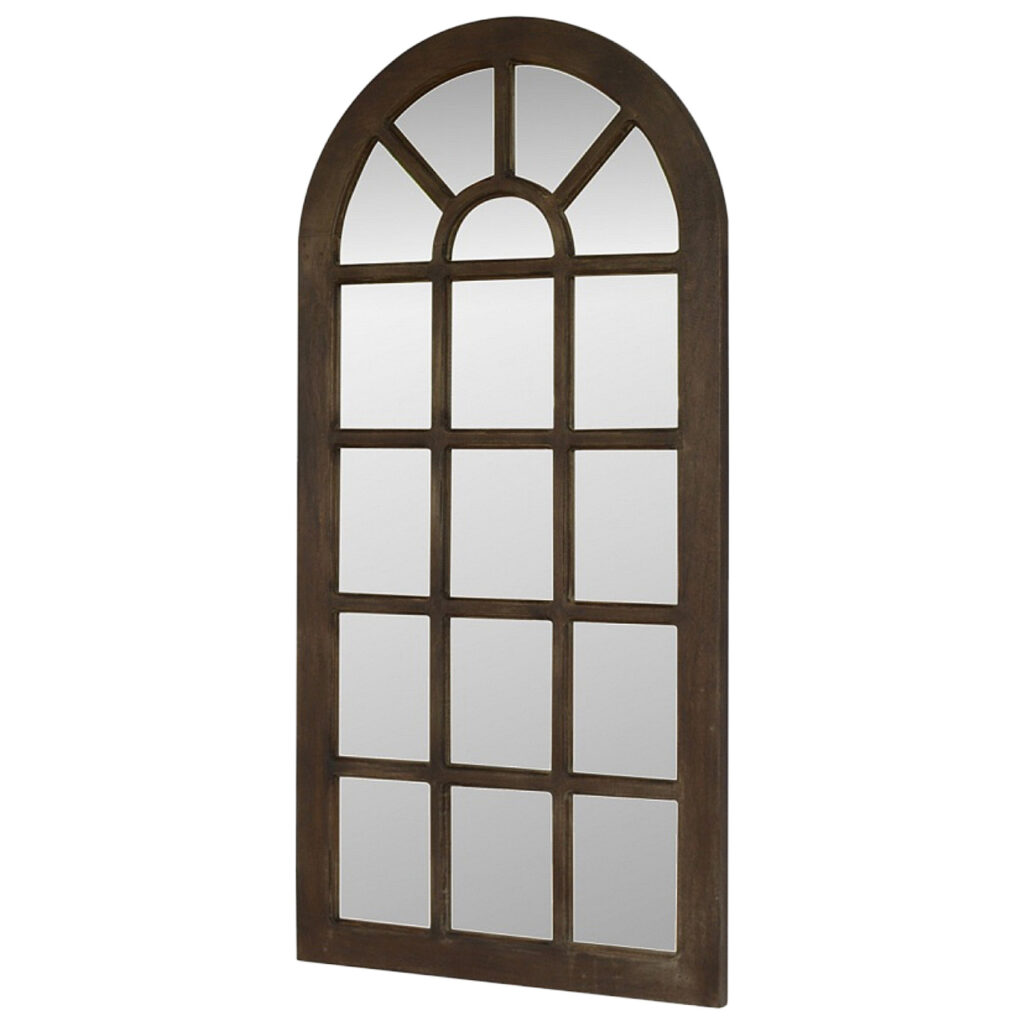 Mango Wood Sepentine Mirror Frame - Image 2