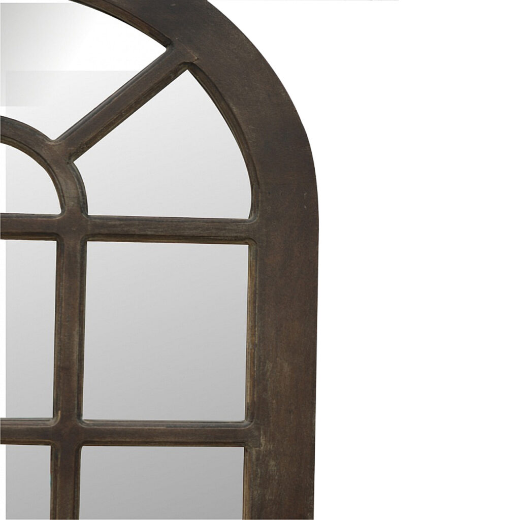 Mango Wood Sepentine Mirror Frame - Image 4