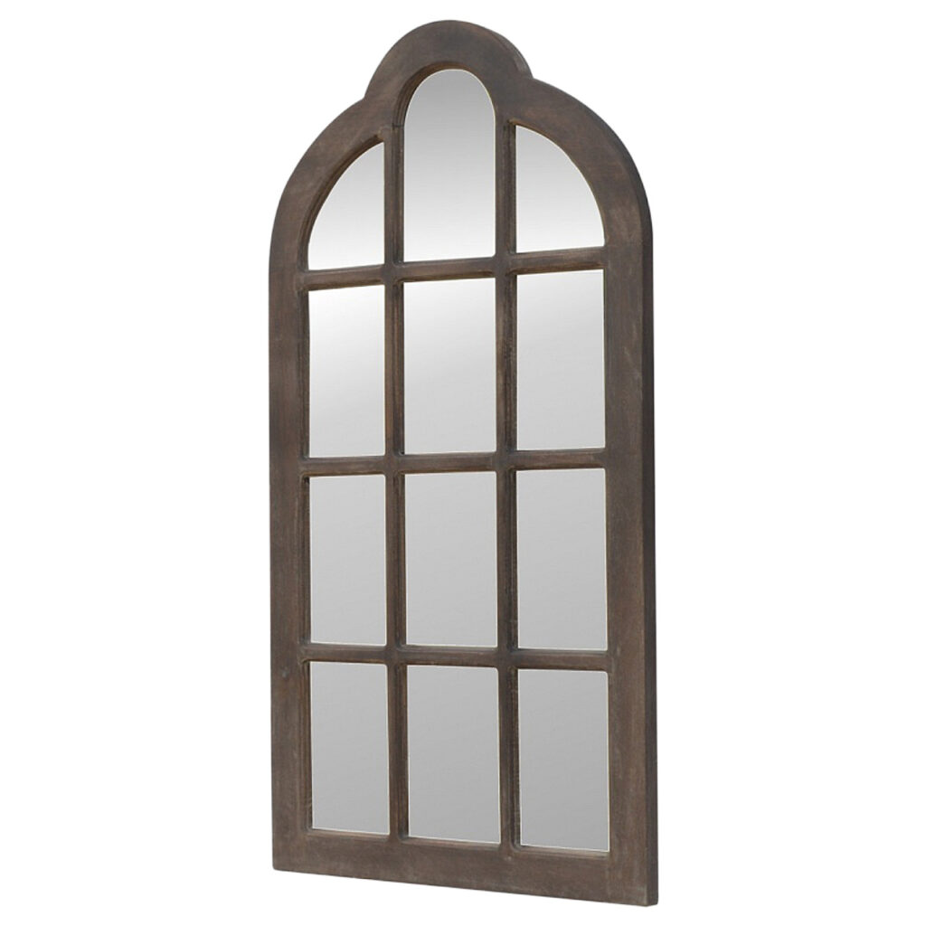 Mango Wood Arch Mirror Frame - Image 2