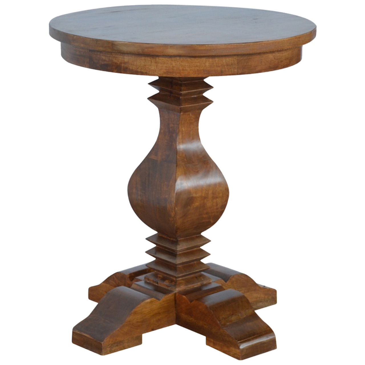Round Pedestal Tea Table - Image 2