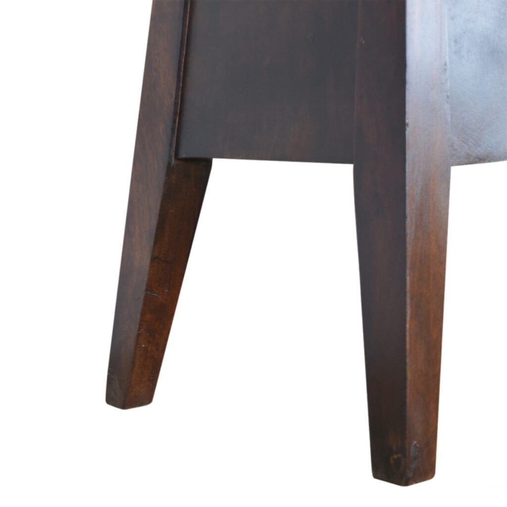 Chestnut Lid Up Storage Bench - Image 7