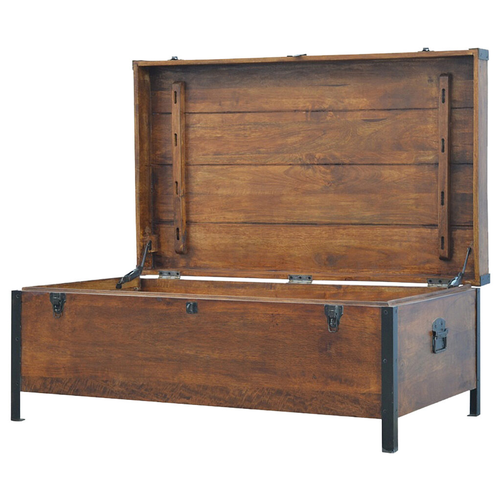 Industrial Lid up Blanket Box - Image 7