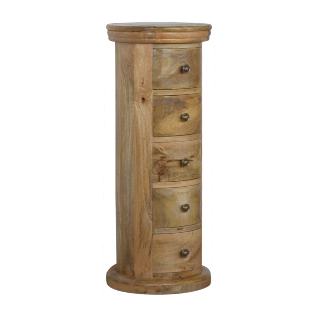Granary 5 Drawer Slim Drum Chest - Image 2