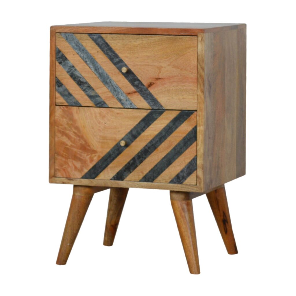 Slate Pattern Bedside - Image 3