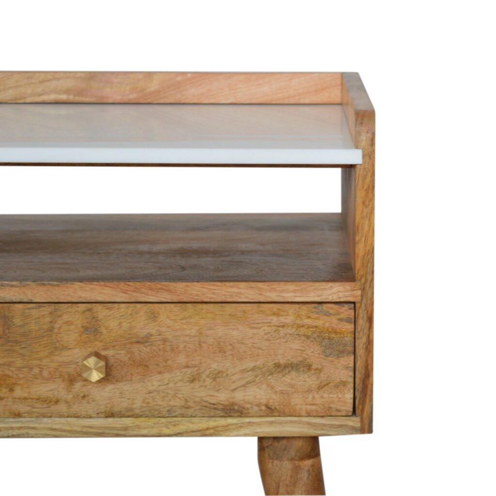 Open Slot Bedside with White Top - Image 4