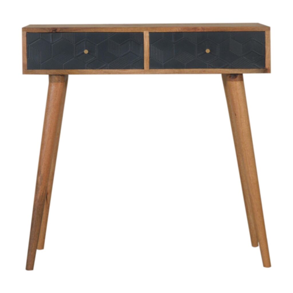 Acadia Black Console Table - Image 2