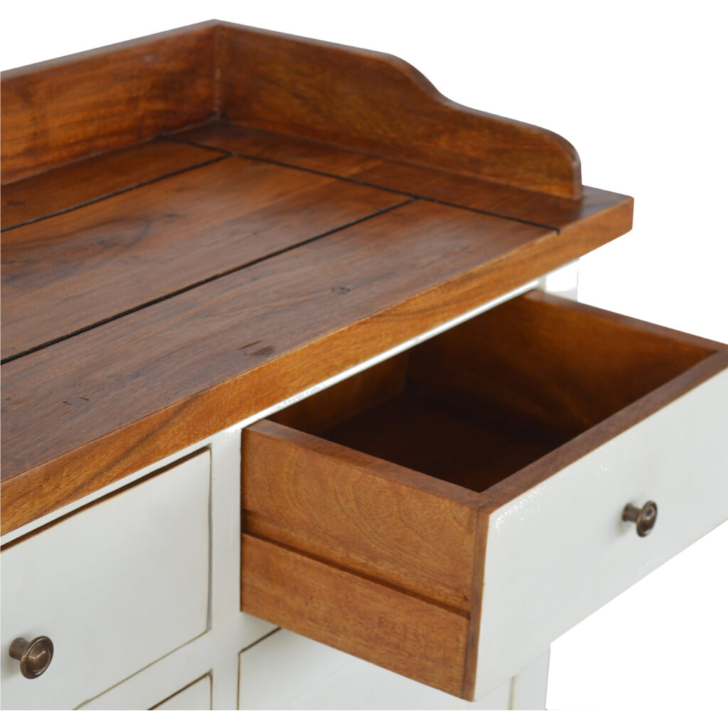 Country Two Tone Kitchen Cabinet - Image 5