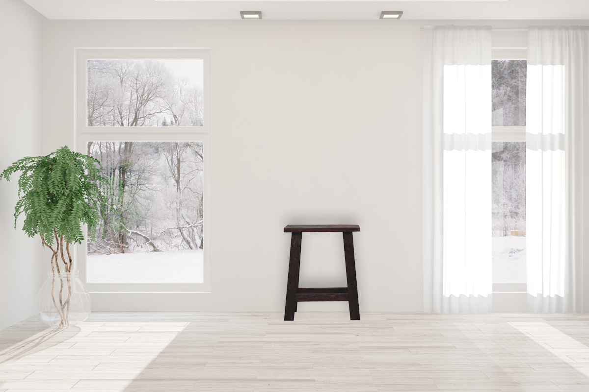 Reclaimed High Stool - Image 9