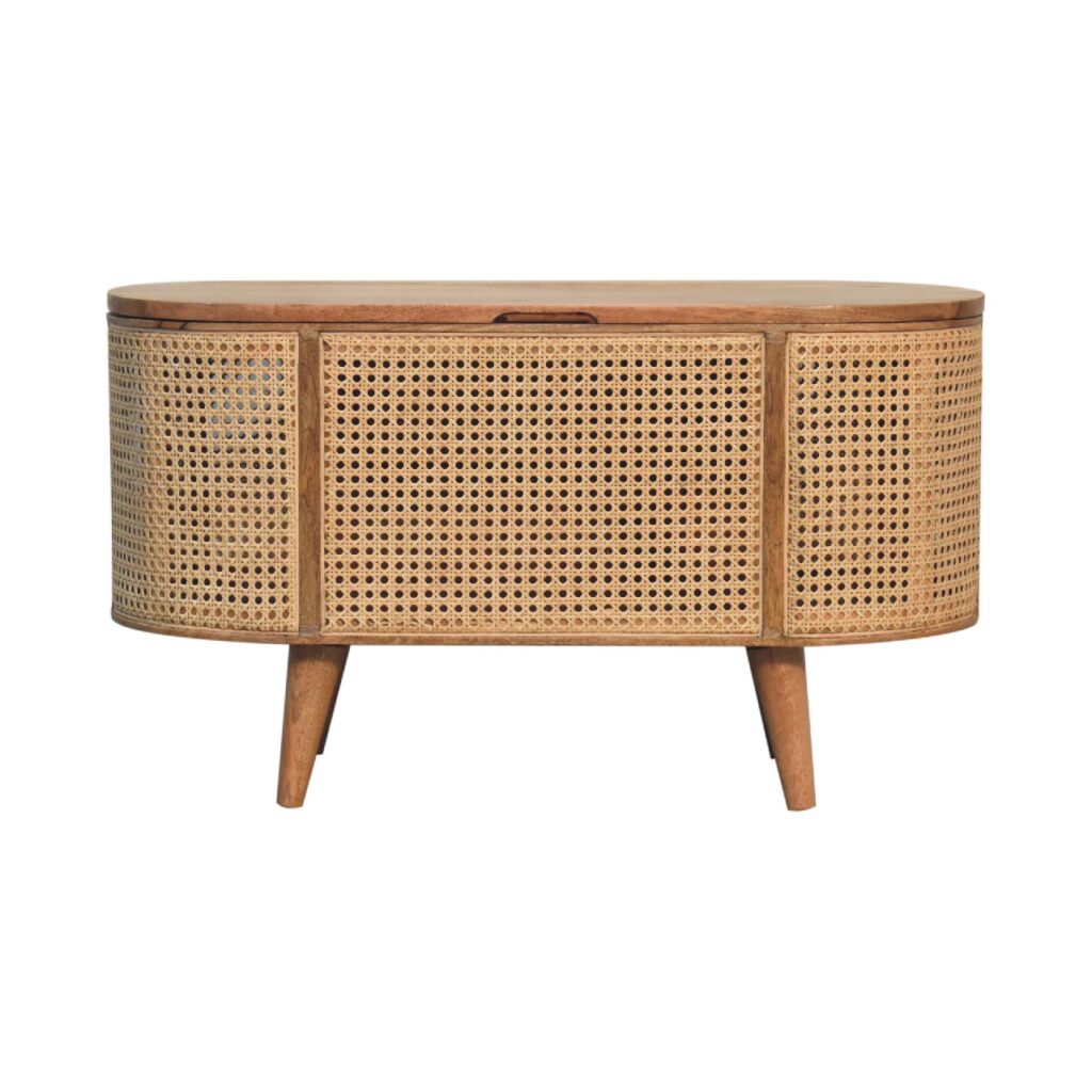 Larrisa Rounded Lid up Blanket Box - Image 2