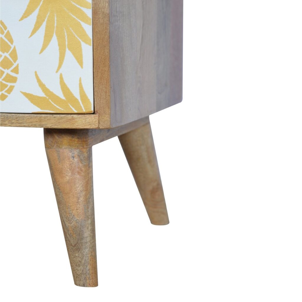 Pineapple Screen Printed Bedside - Image 6