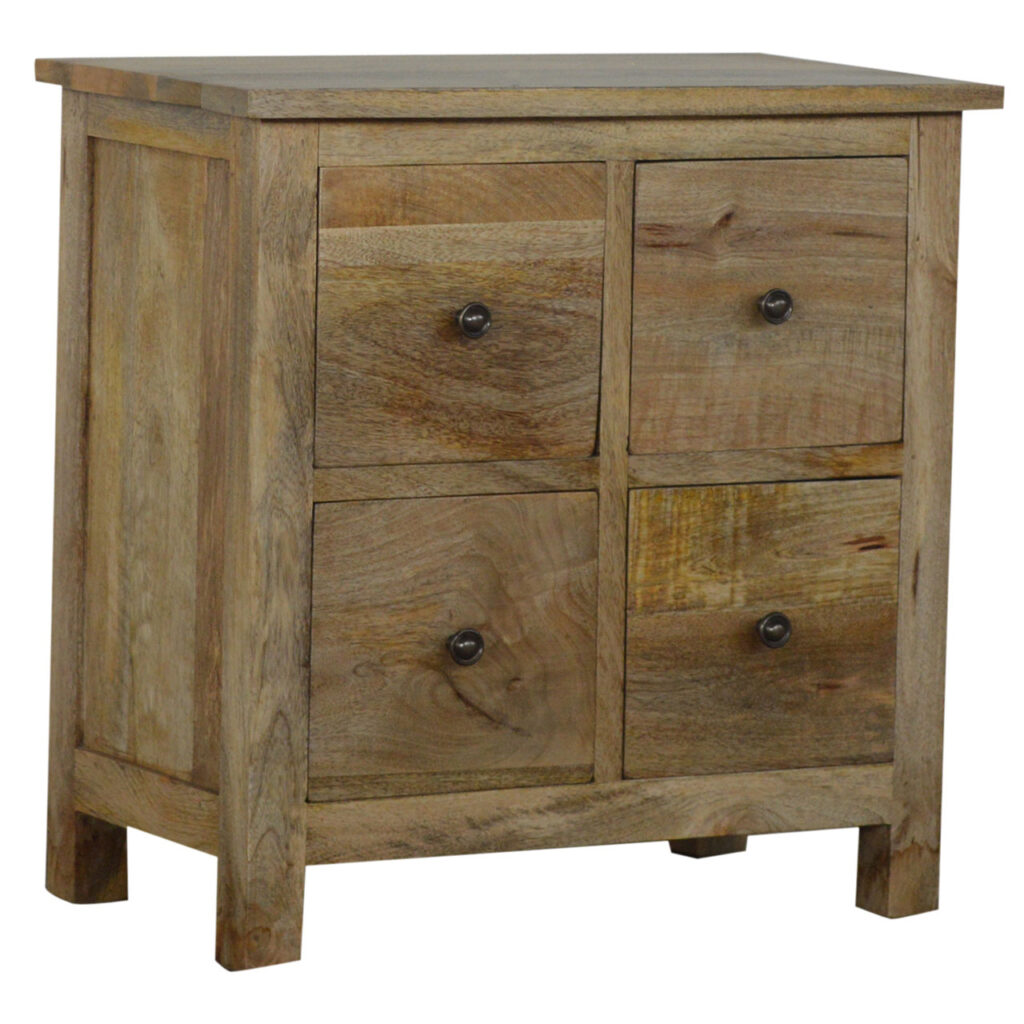 4 Drawer Mini Cabinet - Image 3
