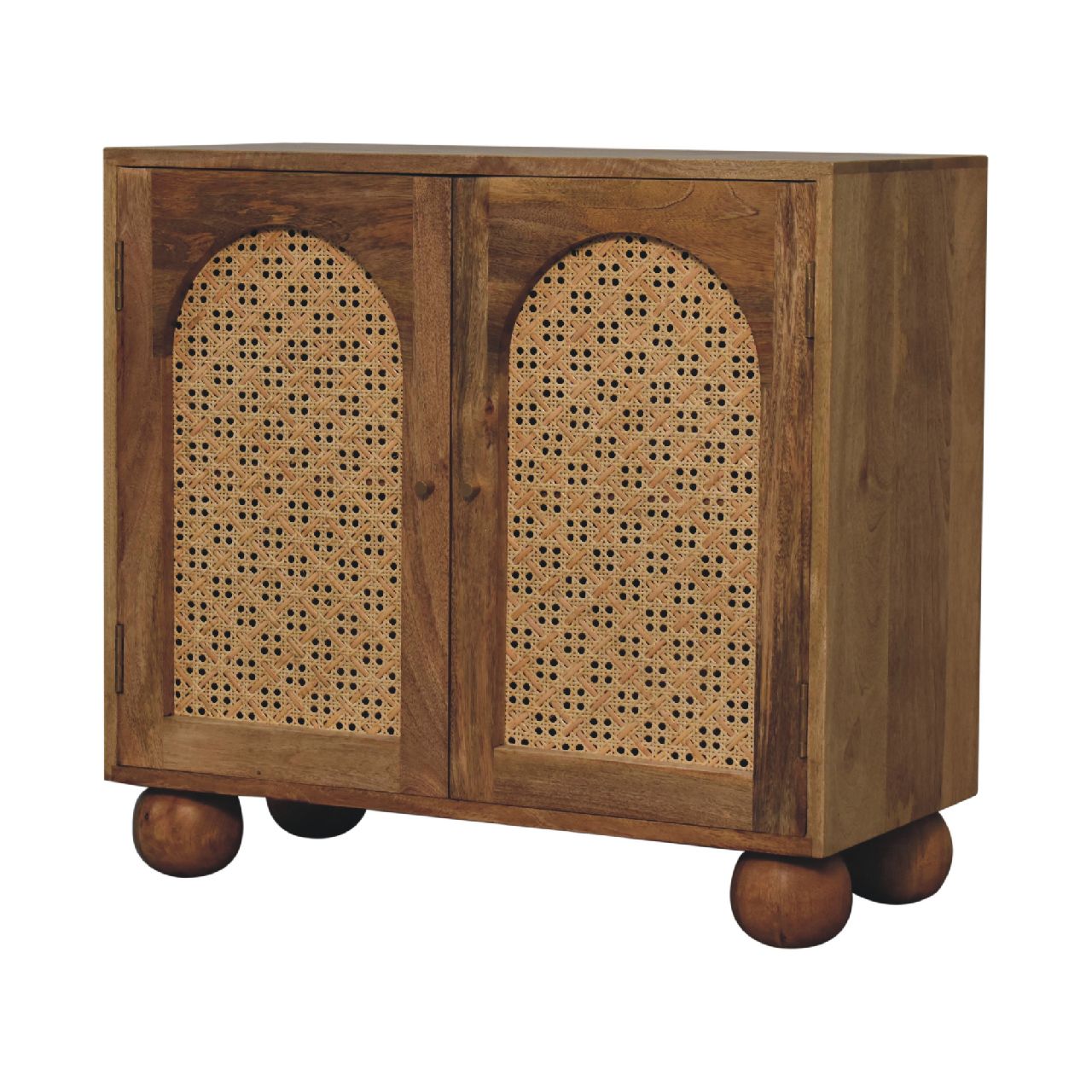 Rattan Ball Cabinet - Image 2