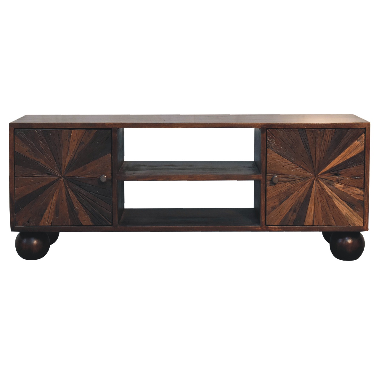 Sunrise Ball Walnut TV Unit - Image 2