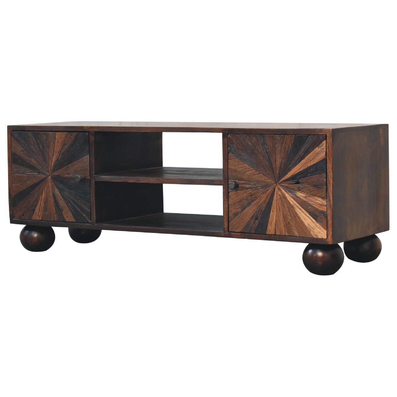 Sunrise Ball Walnut TV Unit - Image 3