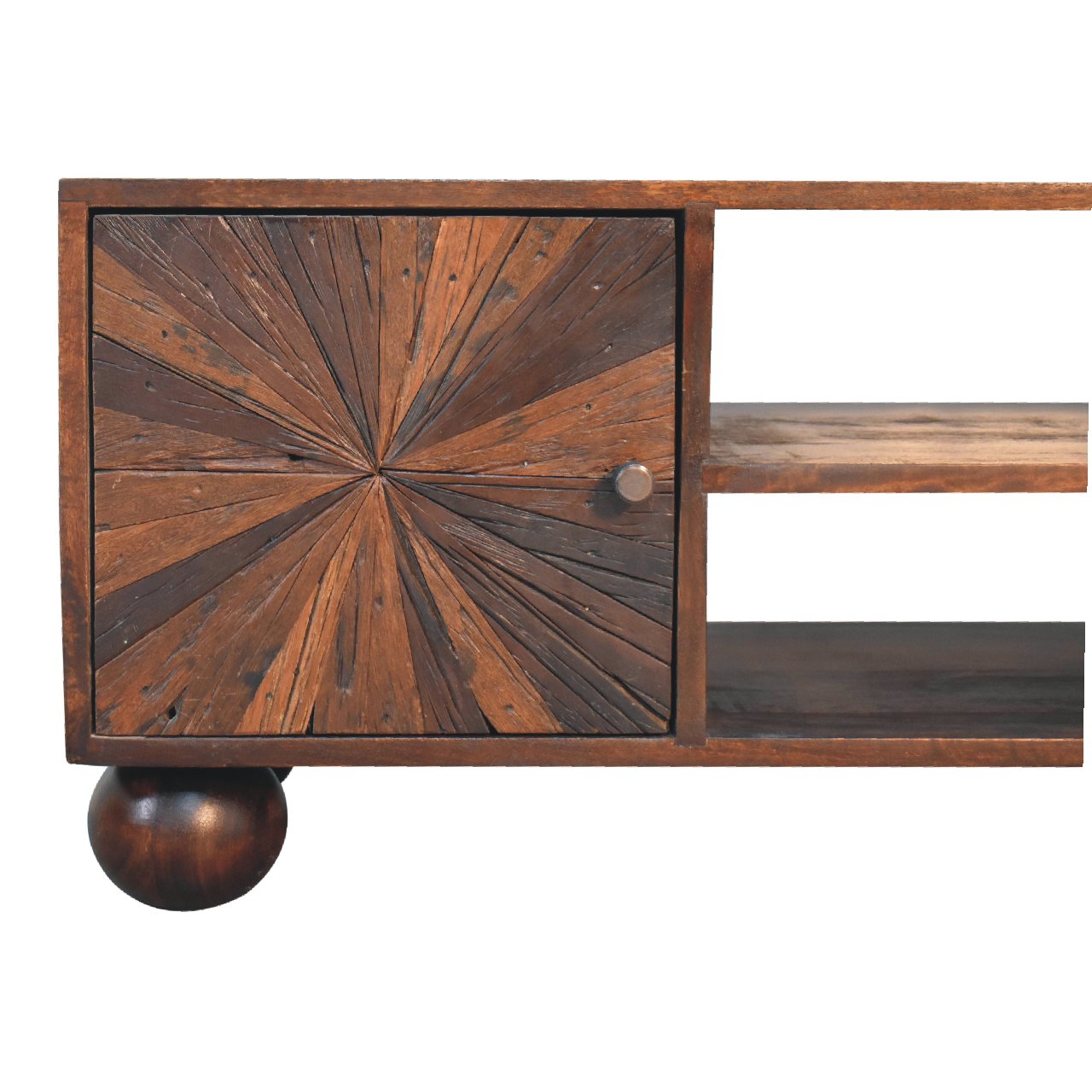Sunrise Ball Walnut TV Unit - Image 5