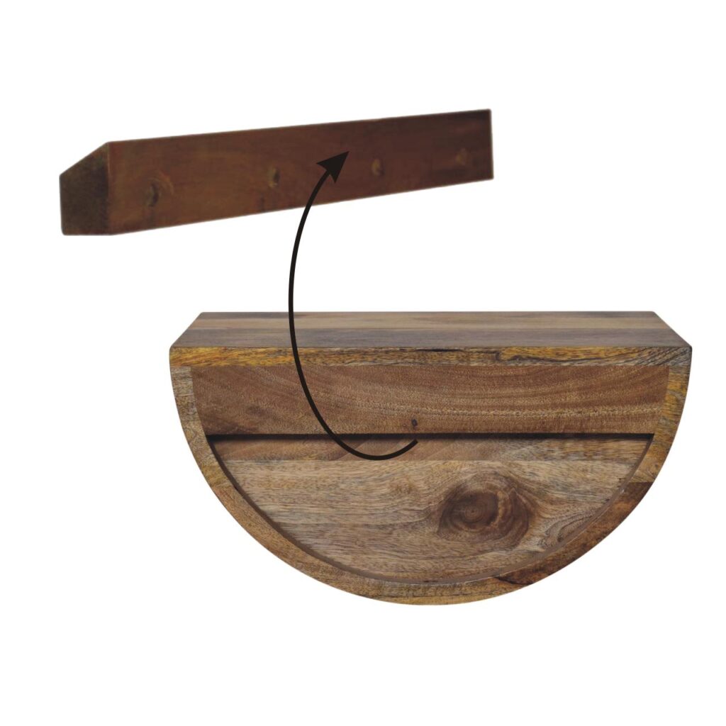 Crescent Floating Bedside - Image 9