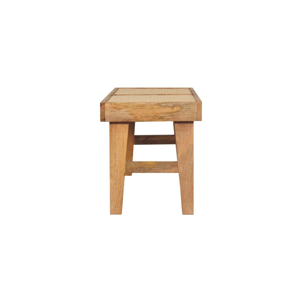 Open Rattan Bench - Image 9
