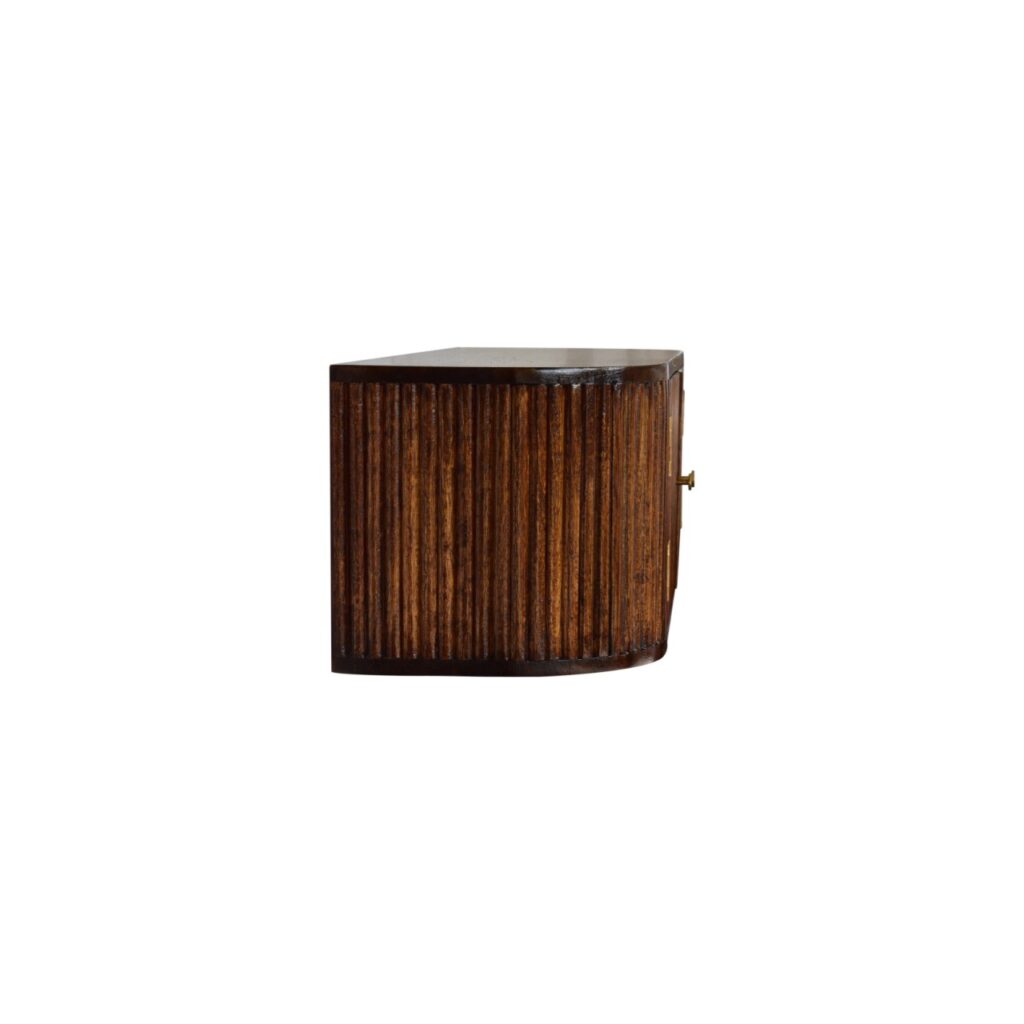 Chunky Chestnut Wall Mounted Console - Image 9