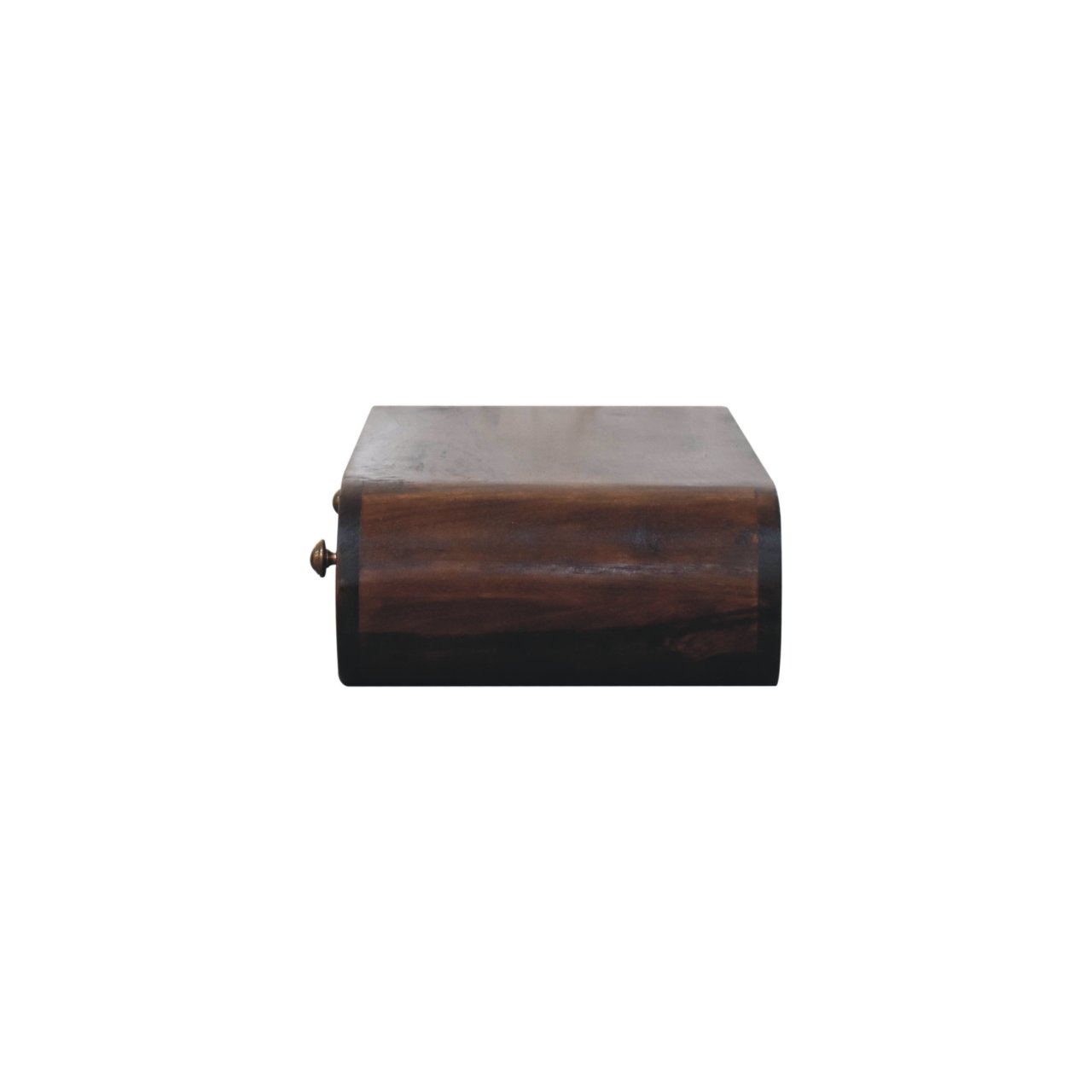 Wall Mounted California Walnut Console Table - Image 7
