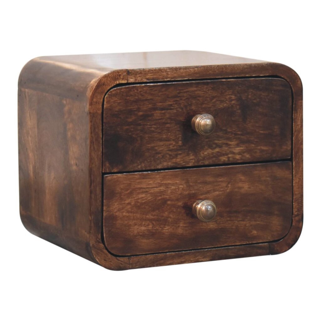 Midnight Teal Bedside Table - Image 3