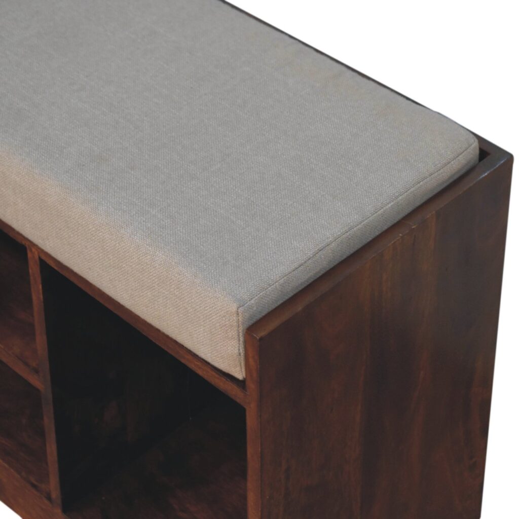Retreat Chestnut Shoe Bench - Image 7