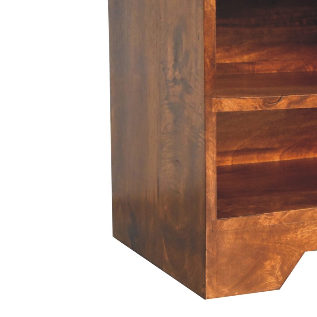 Retreat Chestnut Shoe Bench - Image 8