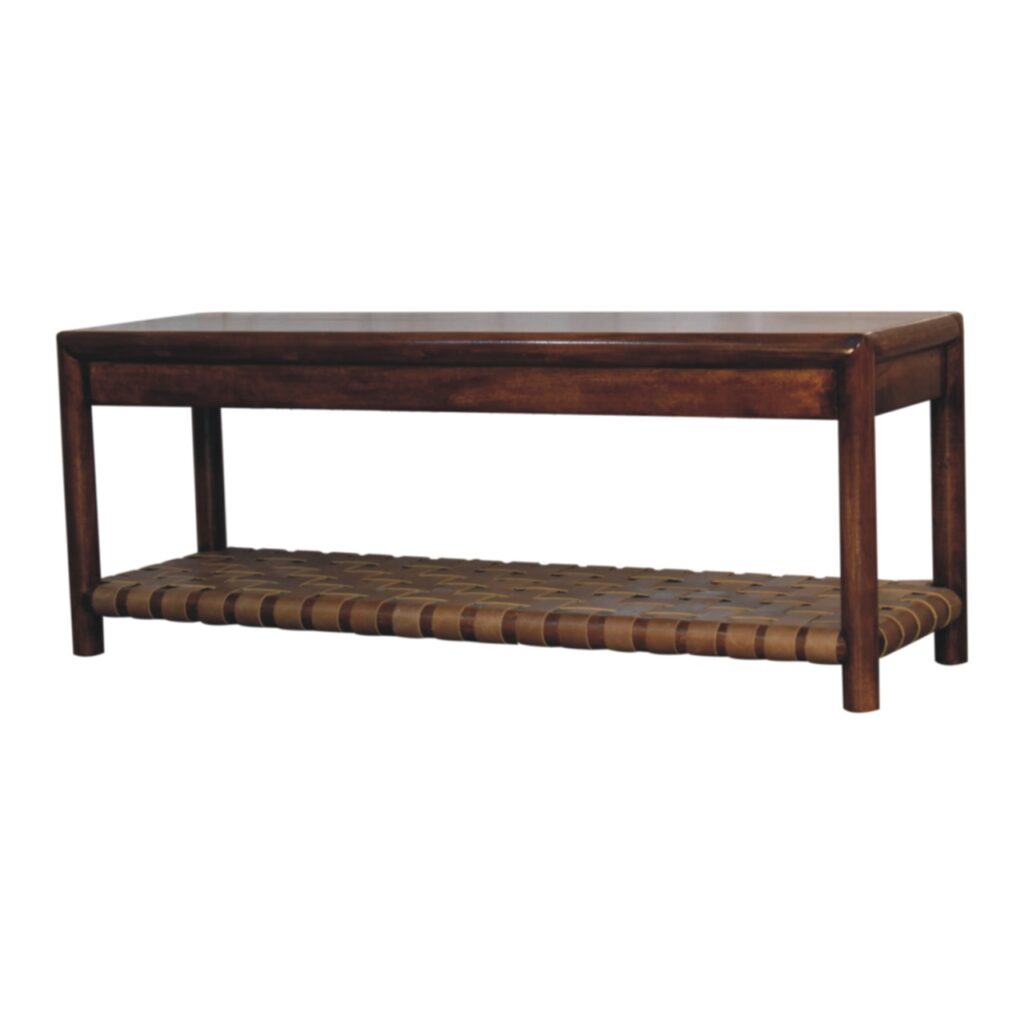 Regency Woven Bench - Image 3