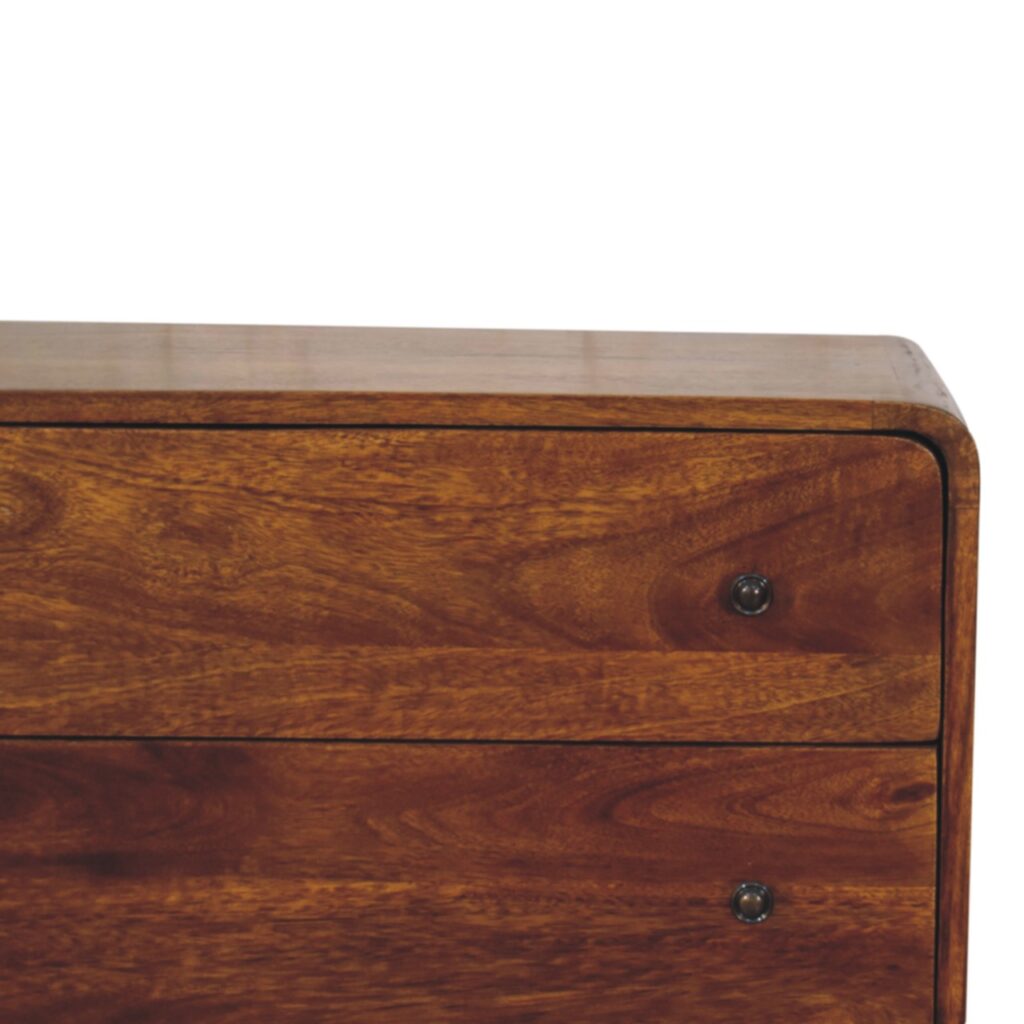 Curved Nordic Charm Cabinet - Image 5