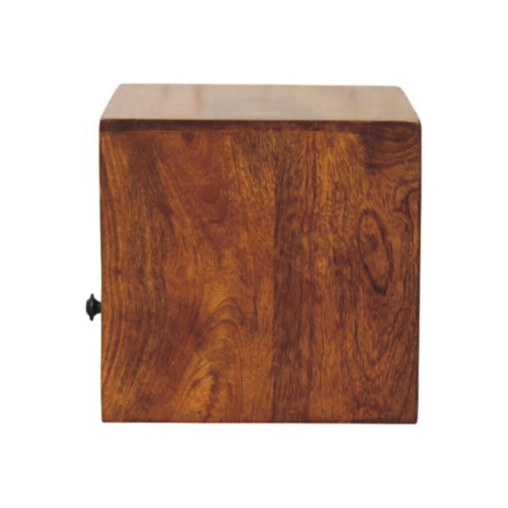 Solis 1-Drawer Chestnut Wall Mounted Nightstand - Image 8