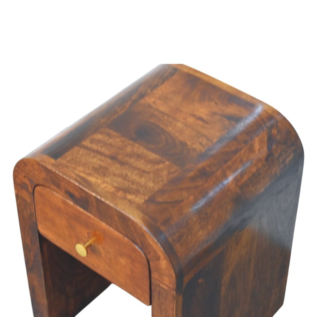 Slatted Oak-ish Bench with 3 slots - Image 5