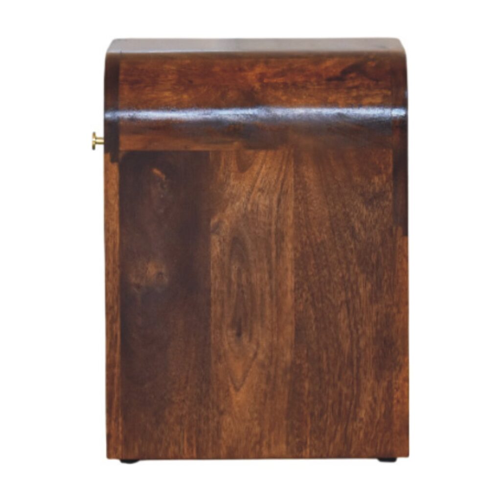Slatted Oak-ish Bench with 3 slots - Image 8