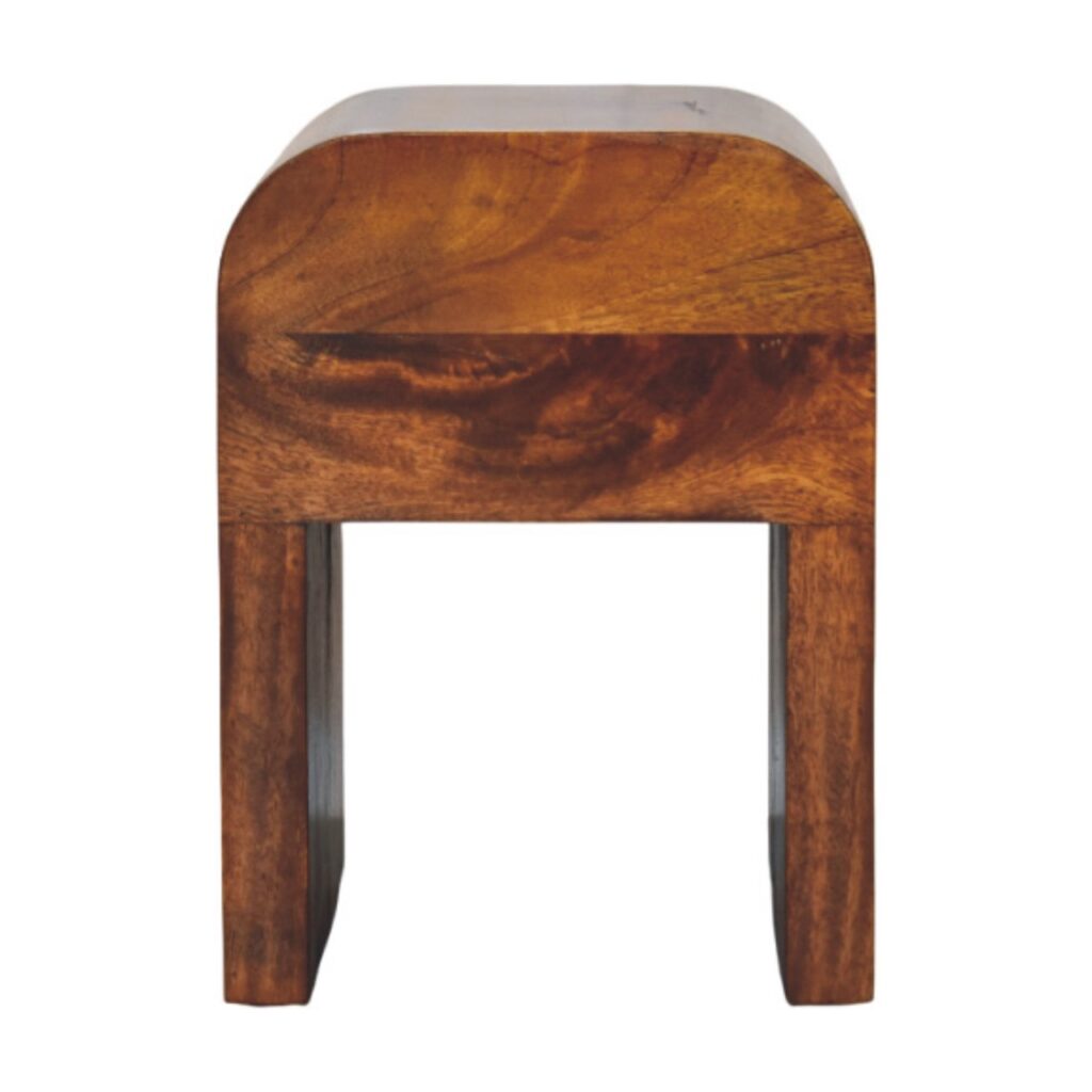 Slatted Oak-ish Bench with 3 slots - Image 9