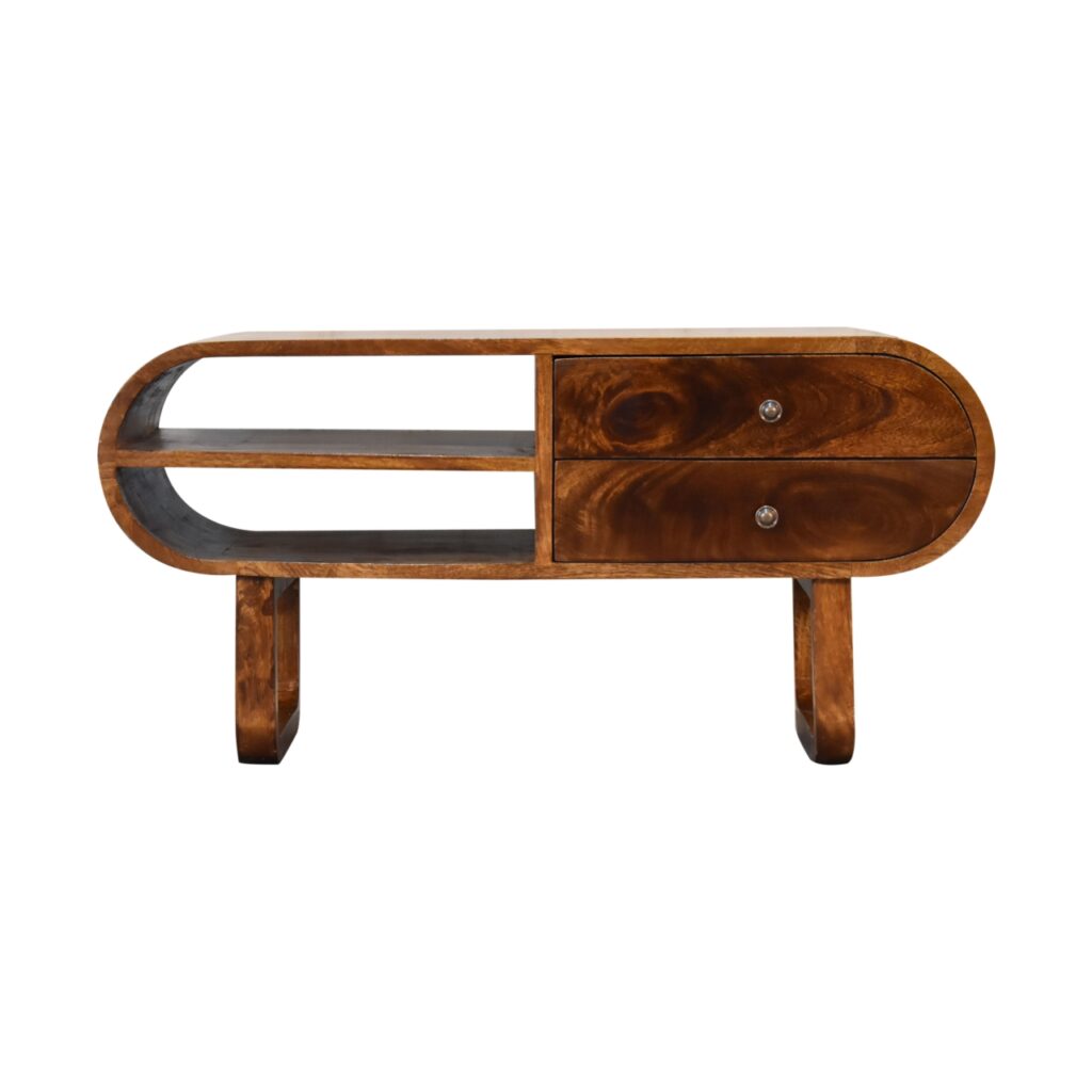 U-Round London Chestnut Media Unit - Image 2