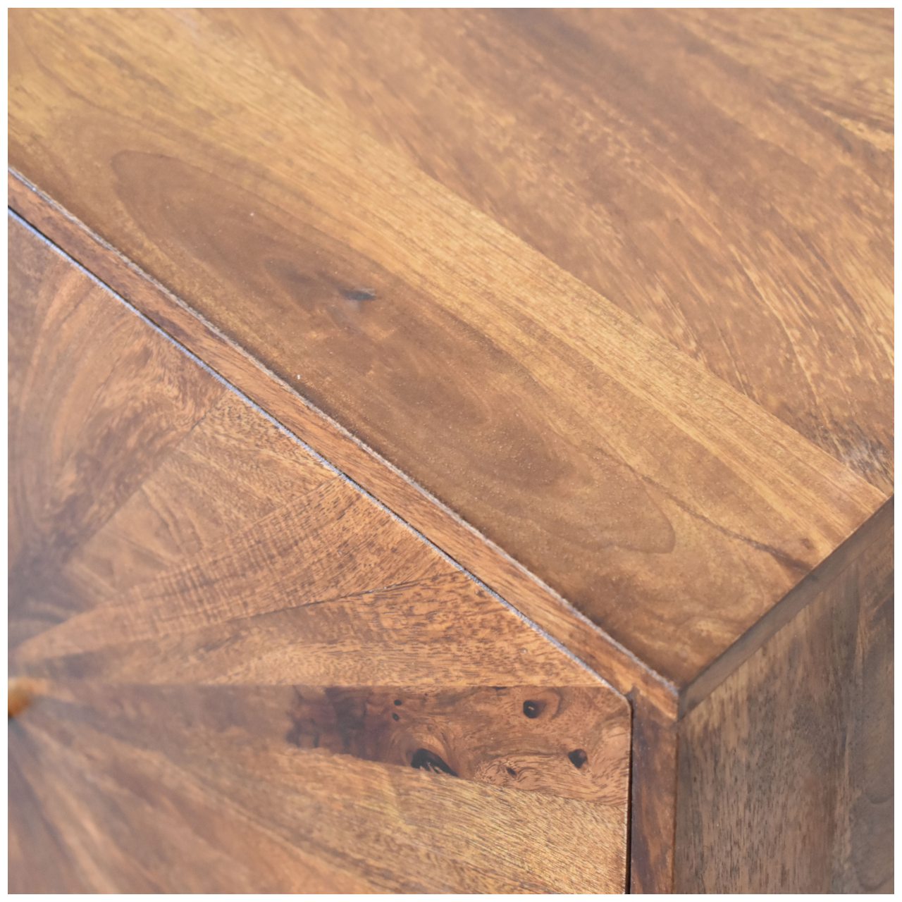 U-Shape Chestnut Sunrise Cabinet - Image 6