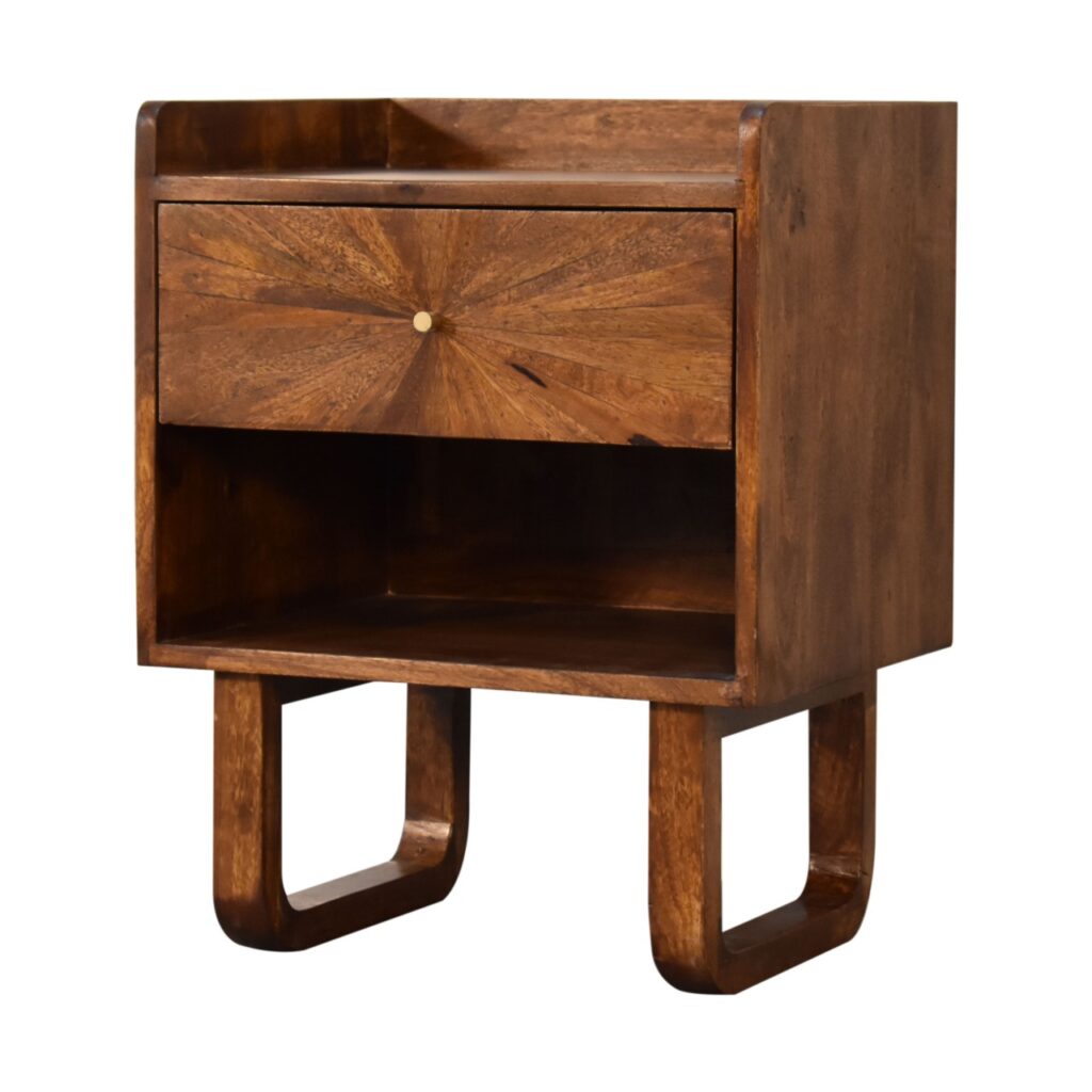 U-Chestnut Sunrise Open Bedside - Image 2