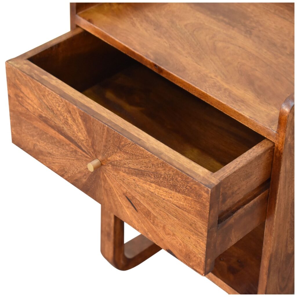 U-Chestnut Sunrise Open Bedside - Image 6
