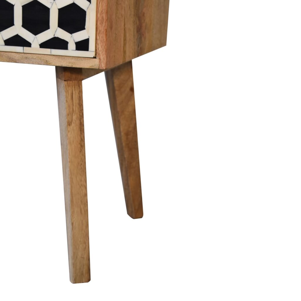 Bone Inlay Scandi Bedside - Image 7