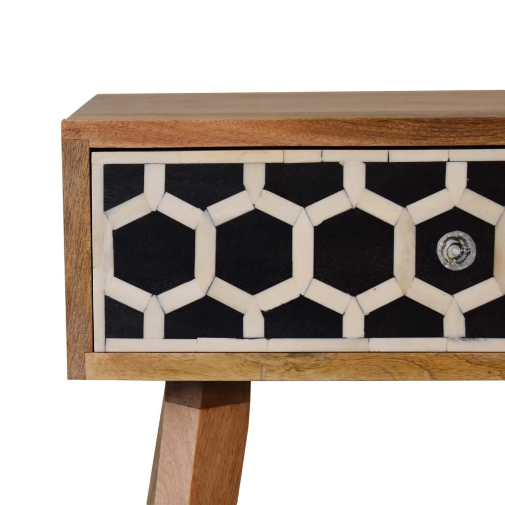 Bone Inlay Tapered Bedside - Image 6