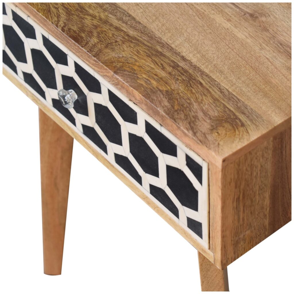 Bone Inlay Tapered Bedside - Image 7