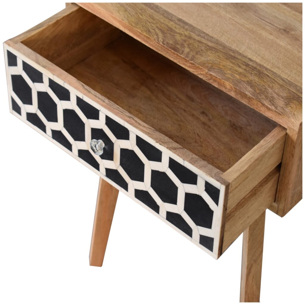 Bone Inlay Tapered Bedside - Image 8