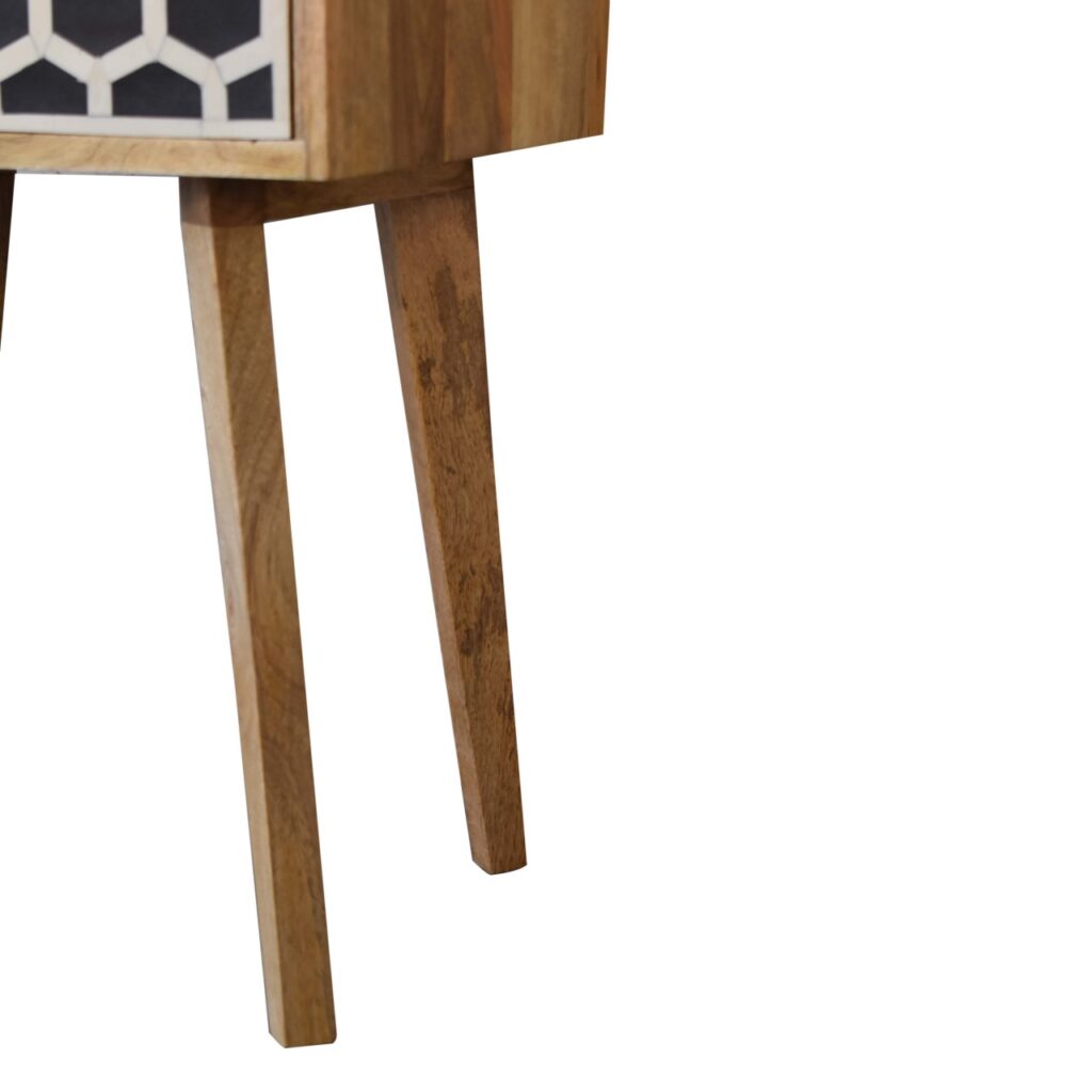 Bone Inlay Tapered Bedside - Image 9