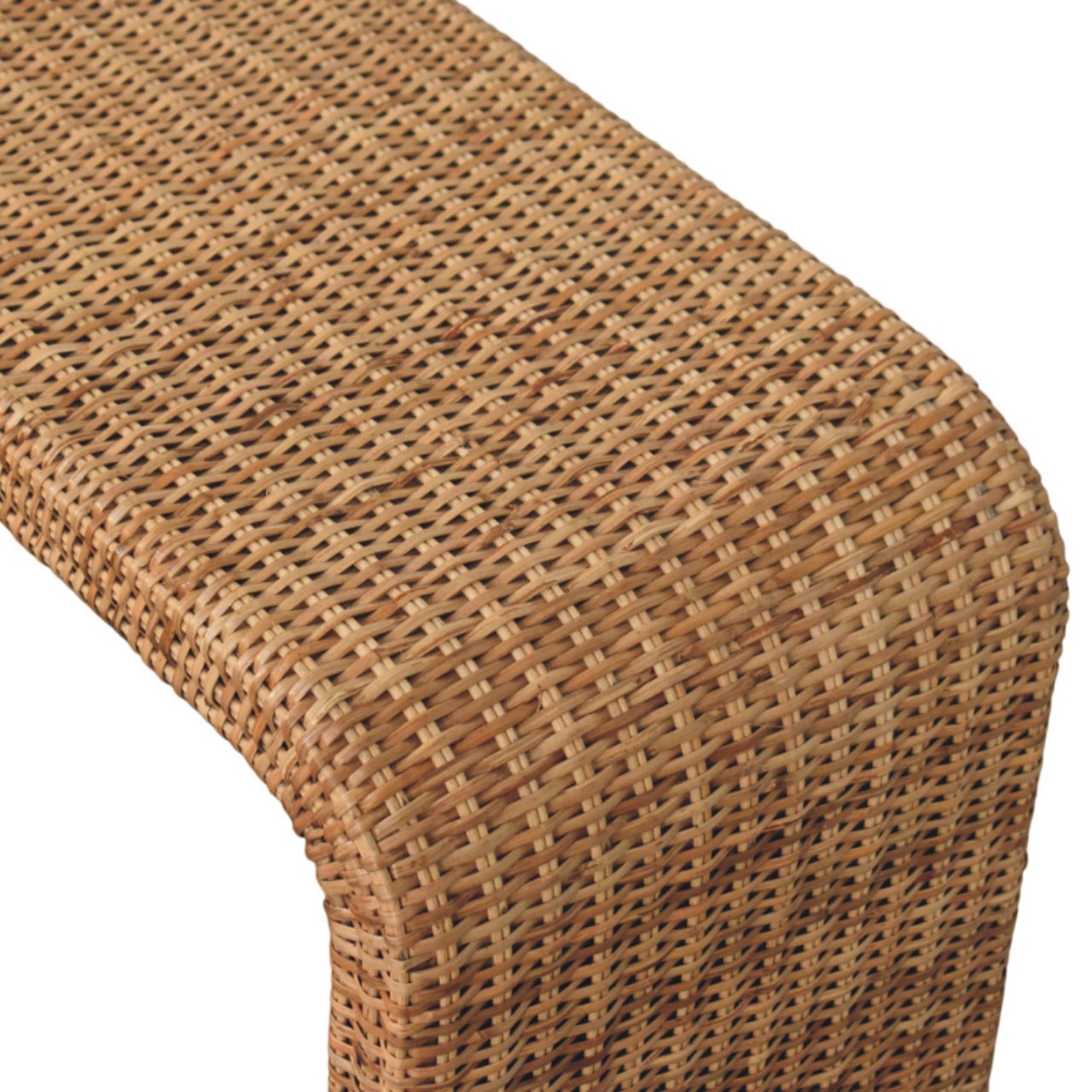 Rattan Weave Bench - Image 5